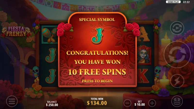 Fiesta Frenzy - Free Spins with expanding symbols